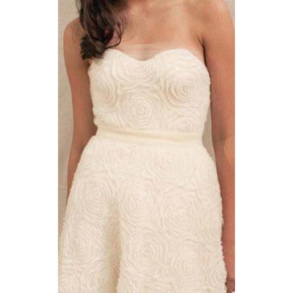 Ivy & Aster Blossom Ivory Wedding Gown Brand New Sample Gown Size 8 Orig.$2300 - Picture 3 of 5